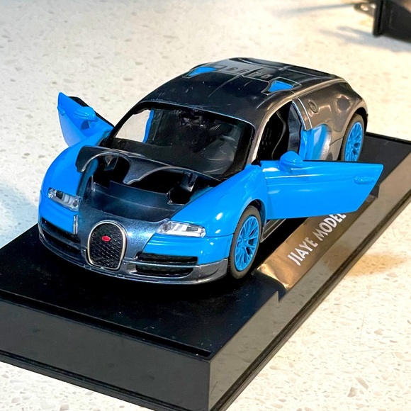 Bugatti Veyron 1:32 Double Horses Platinum Alloy Model- Lights&Sound - Jiaye M. - Picture 1 of 7